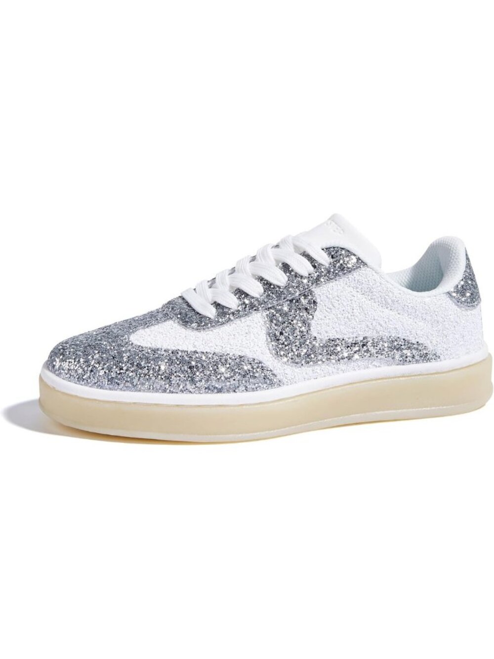 Glittery Retro Sparkly Sneakers for Women | Fashionable & Comfortable Footwear